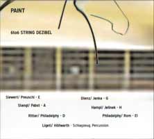 PAINT - 6to6 string dezibel